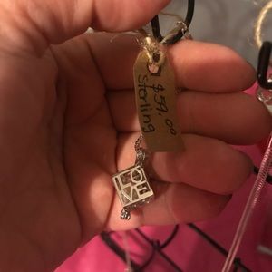 Vantel pearls love box cage necklace